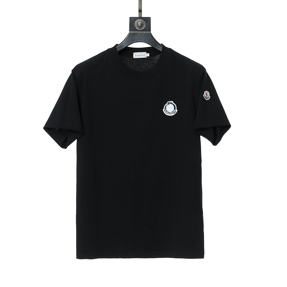 Moncler T-Shirt Without Collar 'Black' - Banlieue91