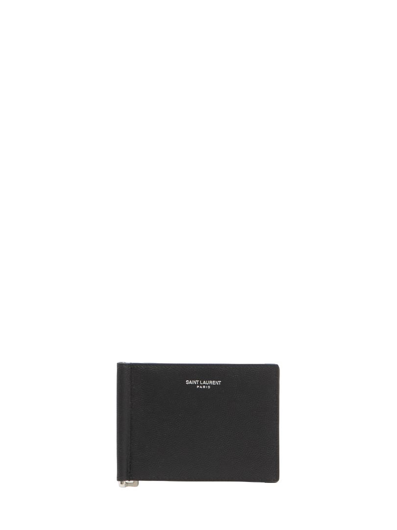 SAINT LAURENT Mini Money Clip Wallet - Banlieue91 -