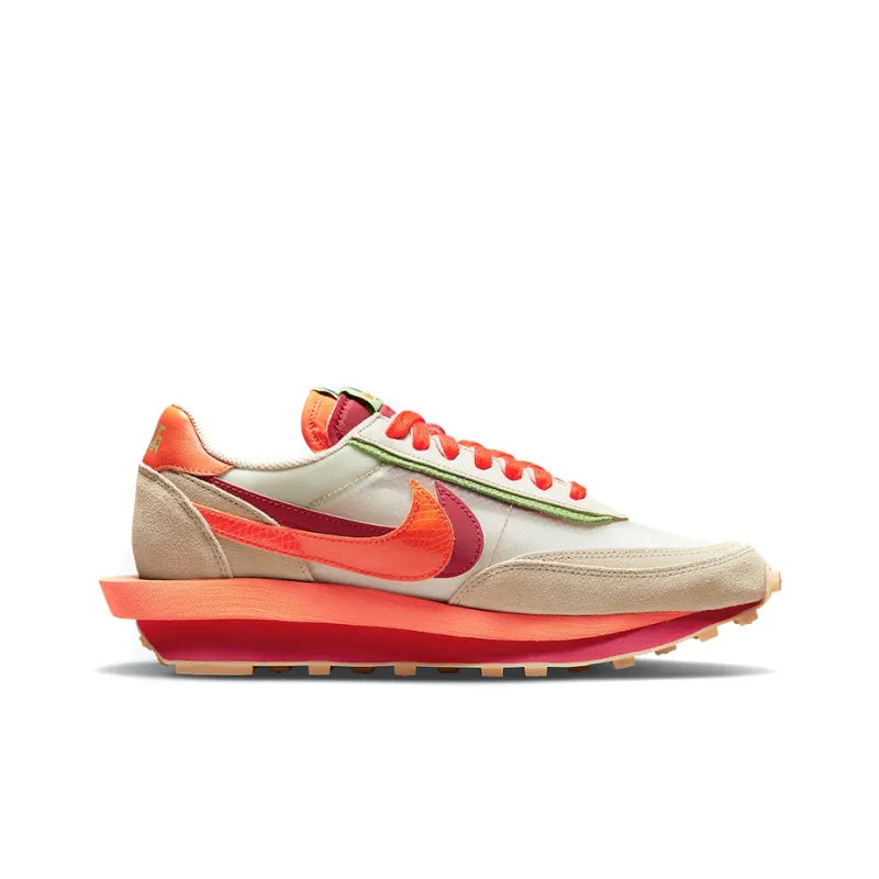 Nike Ld Waffle Sacai Clot Kiss Of Death Net Orange Blaze - Banlieue91 -