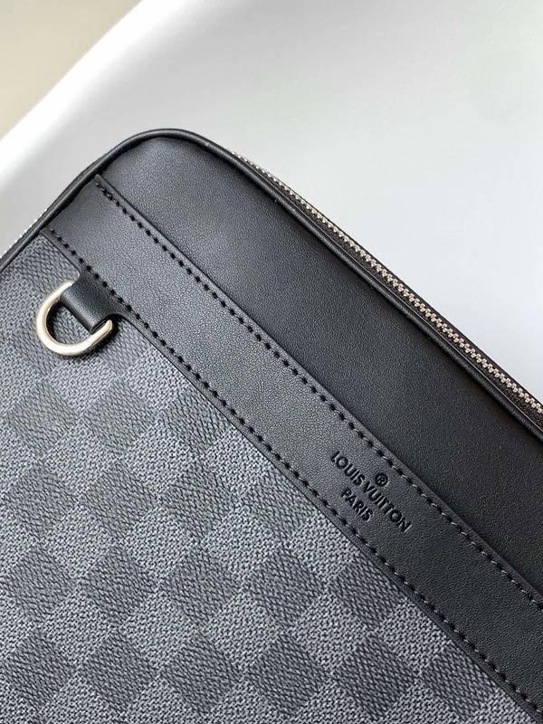 Louis Vuitton Trocadero NM Messenger Damier Graphite PM - Banlieue91