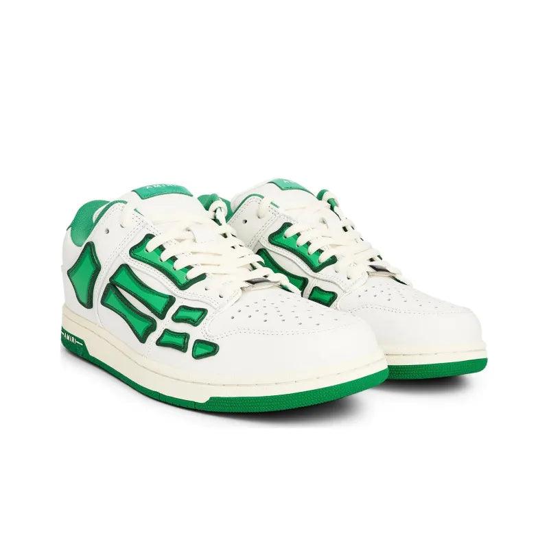 AMIRI Skel Low Top 'White/Green'