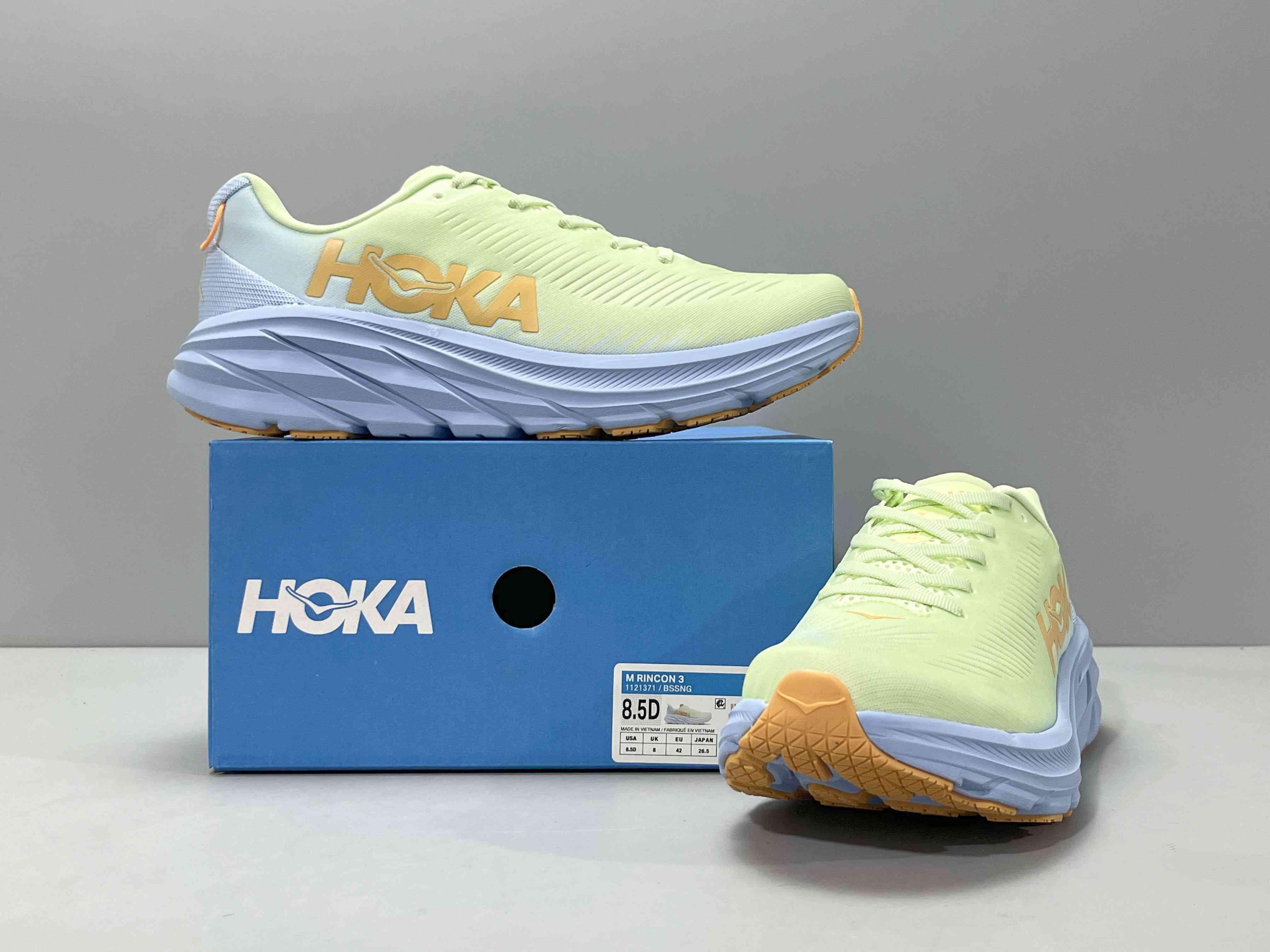 Hoka One One Clifton 8 'Butterfly Yellow Summer Song' - Banlieue91