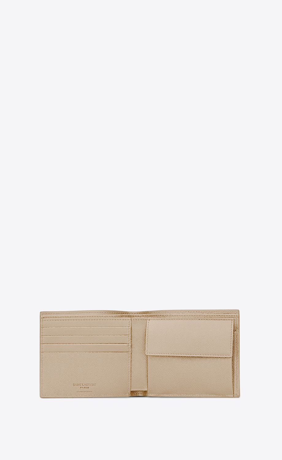 SAINT LAURENT Mini Logo Print Card Holder - Banlieue91 -