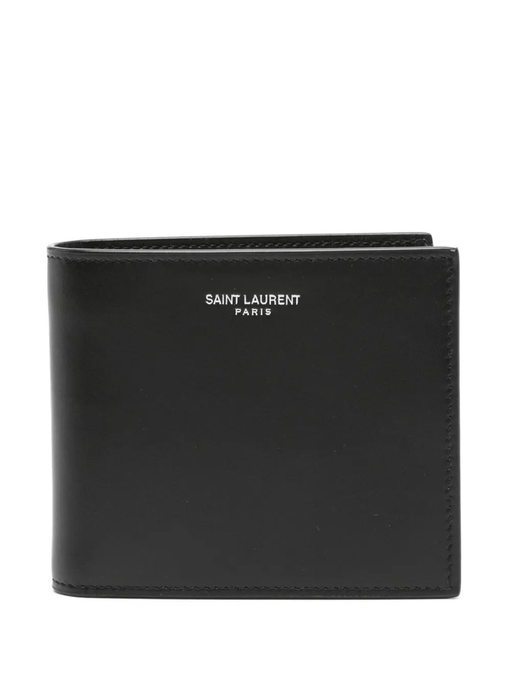 SAINT LAURENT Men's Mini Leather Wallet - Banlieue91 -