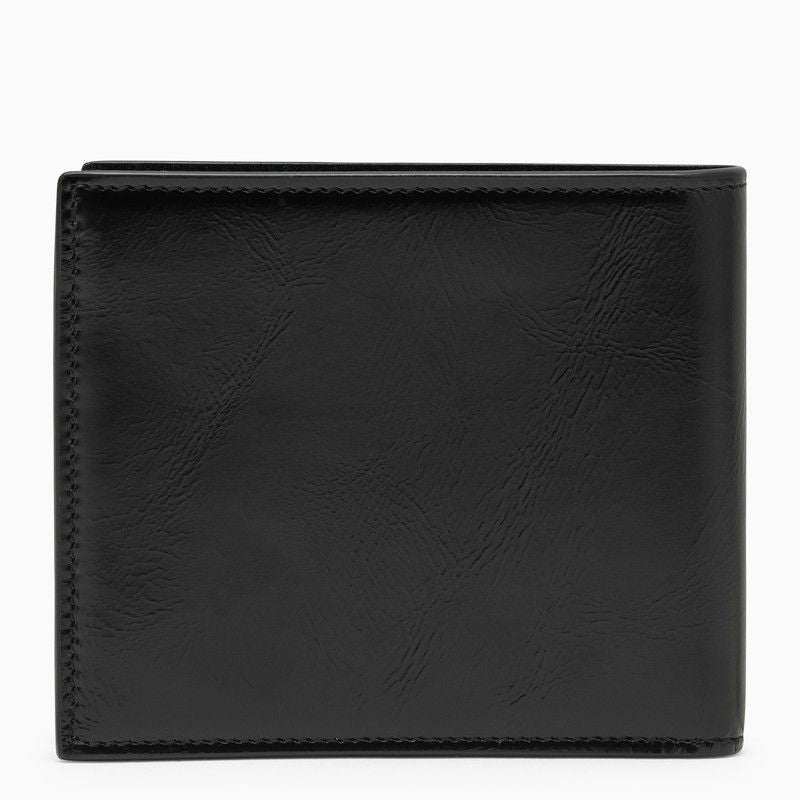 SAINT LAURENT Mini Leather Bi-Fold Wallet - Banlieue91 -