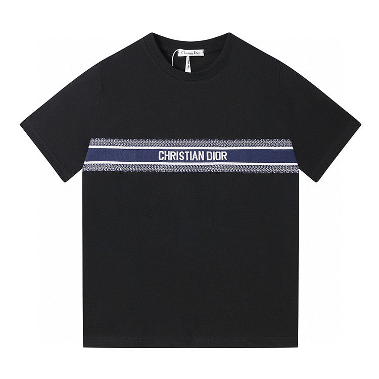 Dior T-Shirt Without Collar 'Black' - Banlieue91