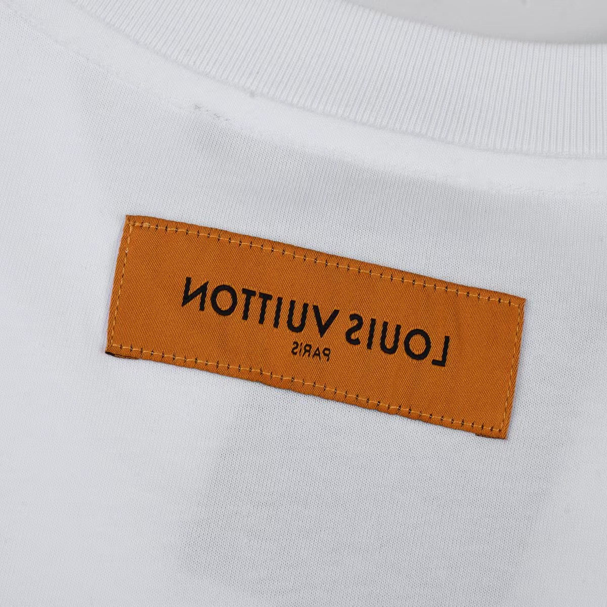 Louis Vuitton T-Shirt Without Collar 'White' - Banlieue91