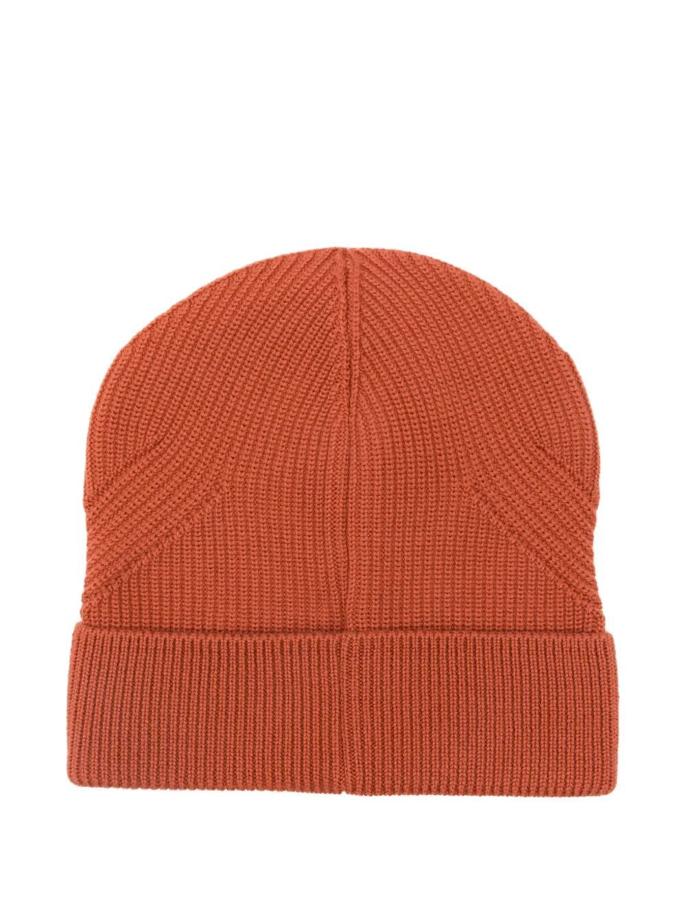 MONCLER Wool Beanie with Turn-Up Brim for Men - Banlieue91 -