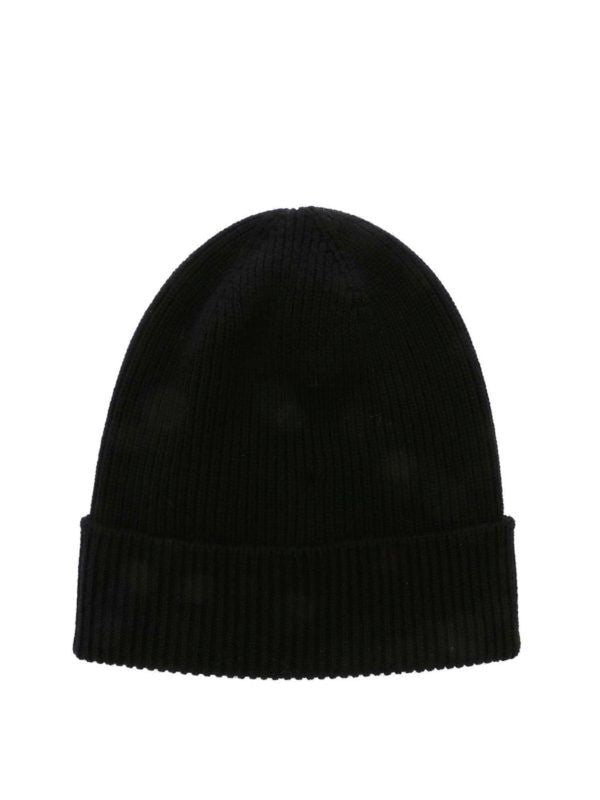 MONCLER Wool Beanie with Logo Patch - Fall/Winter 2025 - Banlieue91 -