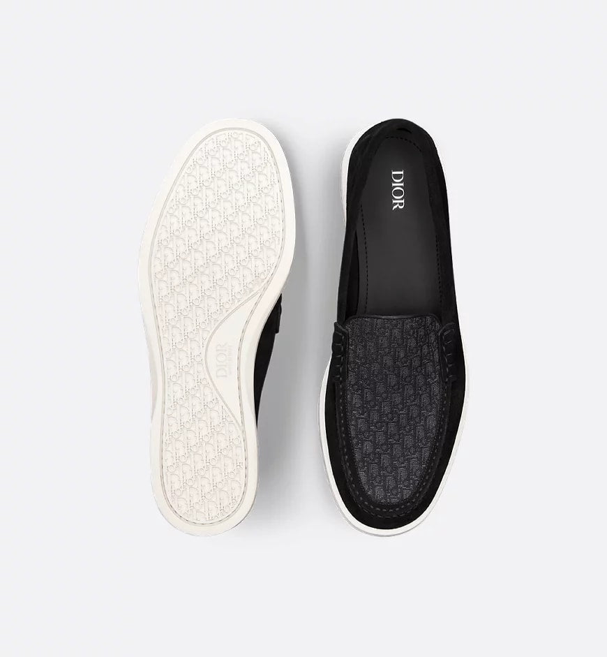 DIOR HOMME Men's Suede Loafer - FW25 Collection - Banlieue91 -