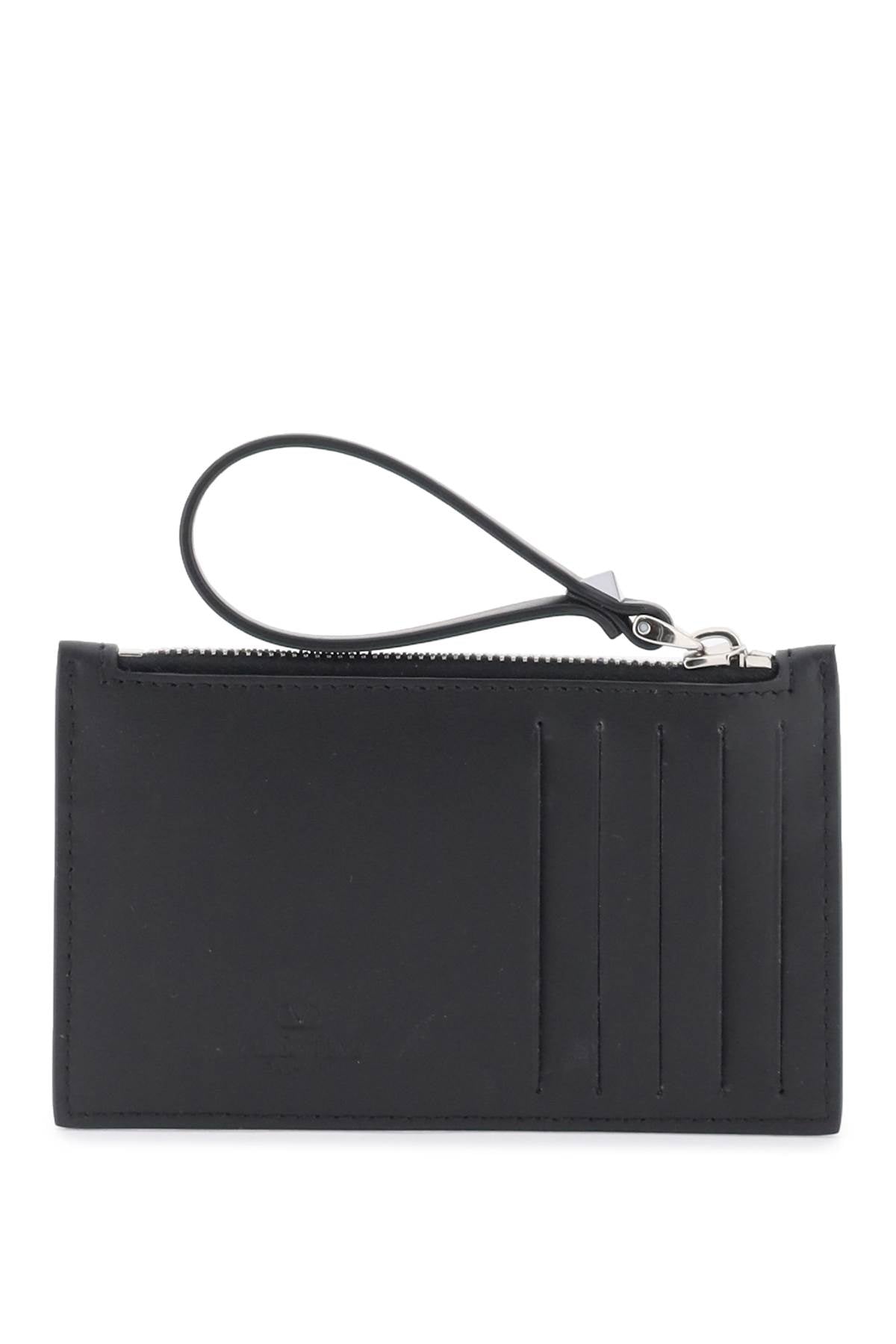 VALENTINO GARAVANI Mini Leather Card Holder - Banlieue91 -