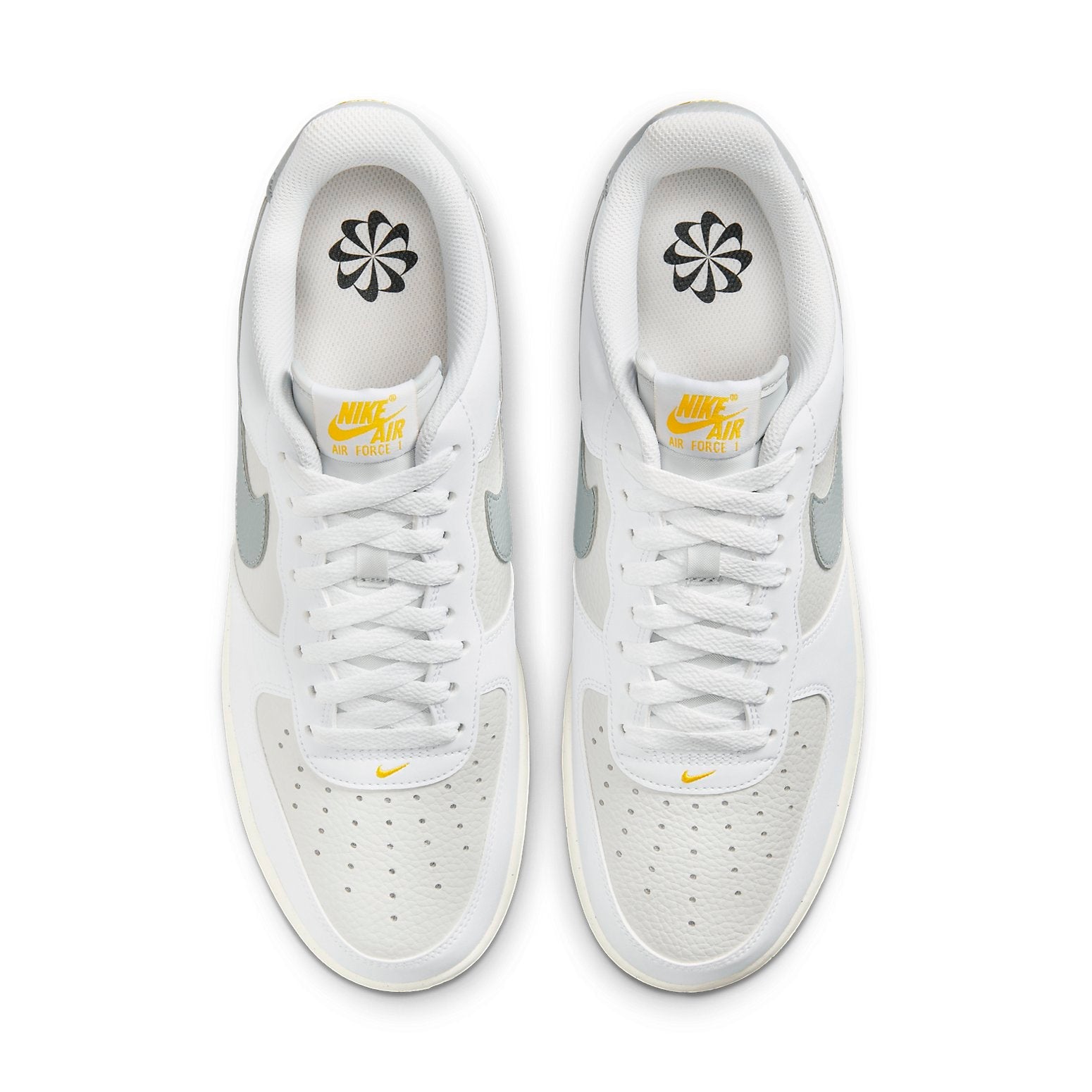 Stylish Nike Air Force 1 '07 Next Nature in White Photon Dust, featuring a clean design and lightweight construction.