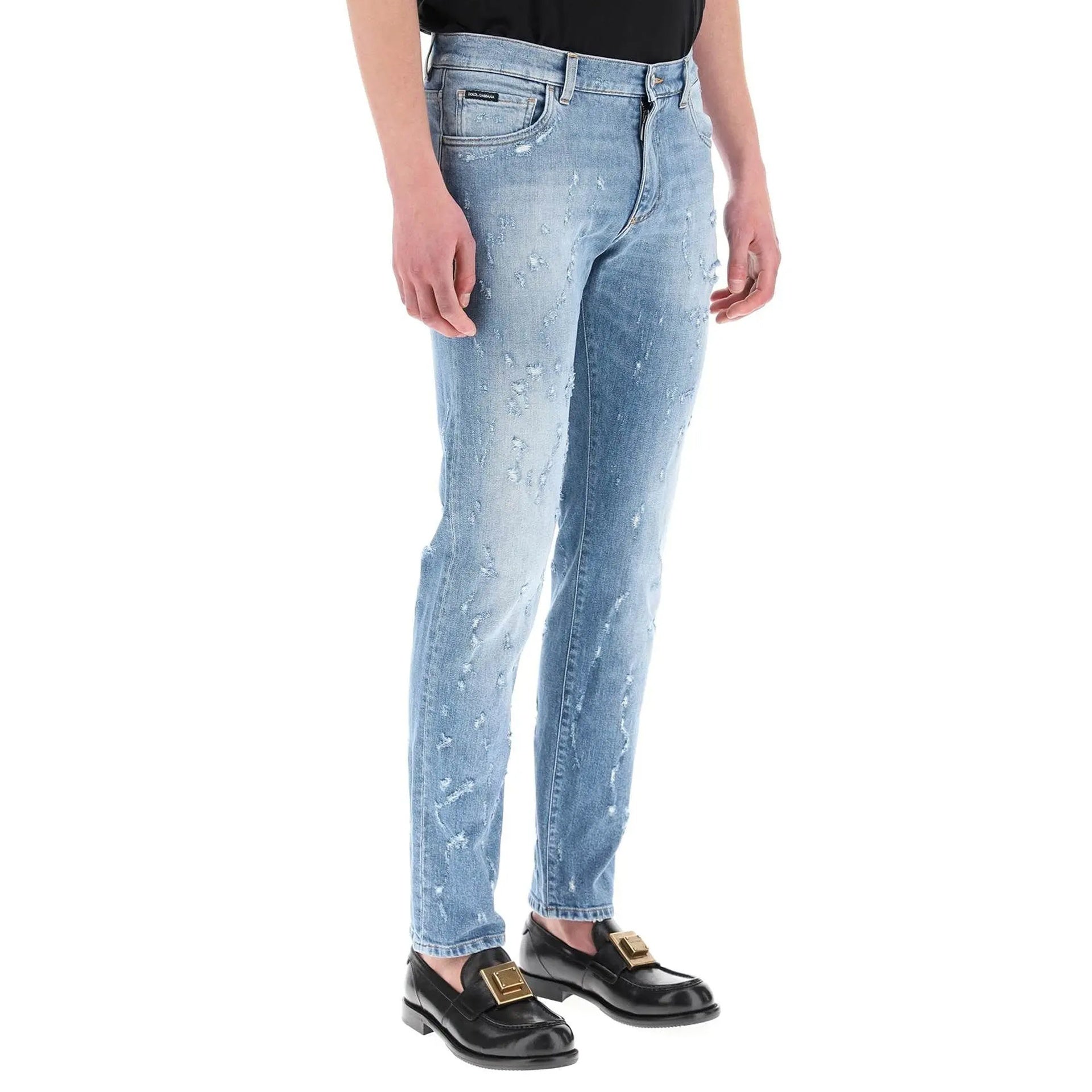 Dolce & Gabbana Cotton Denim Jeans - Banlieue91 -