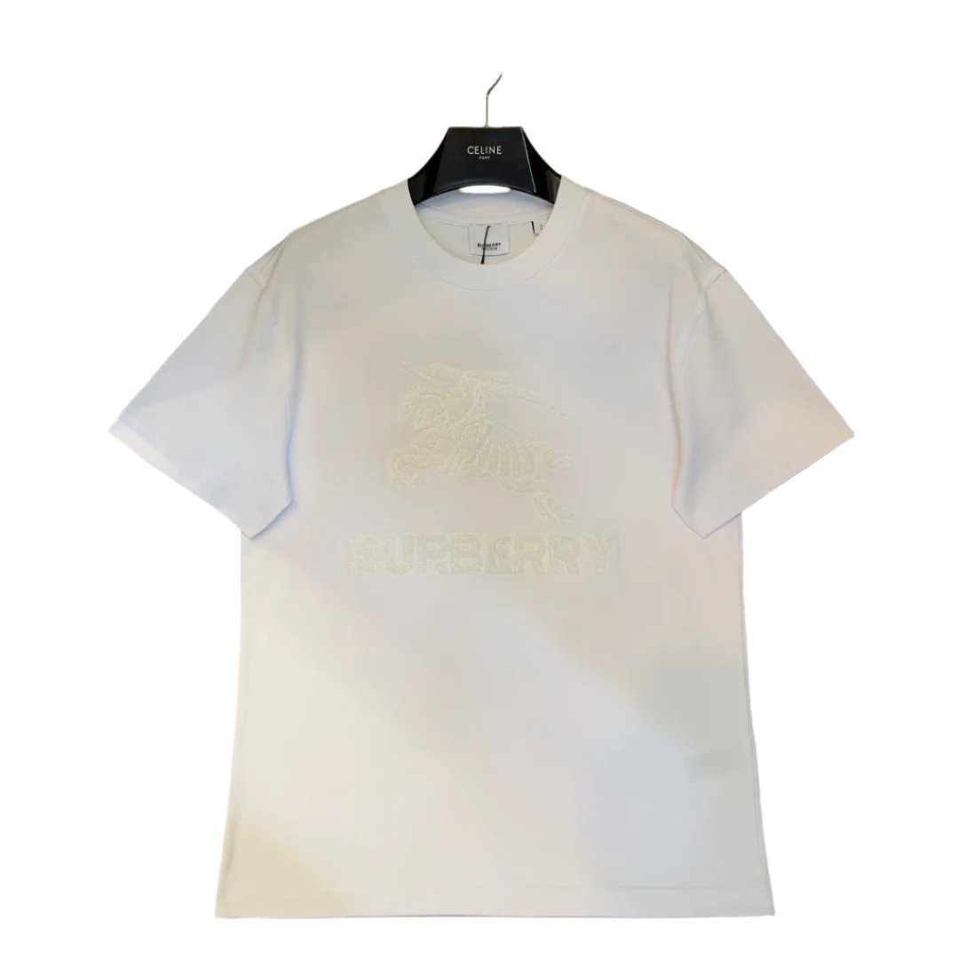 Burberry T-Shirt Without Collar 'White' - Banlieue91