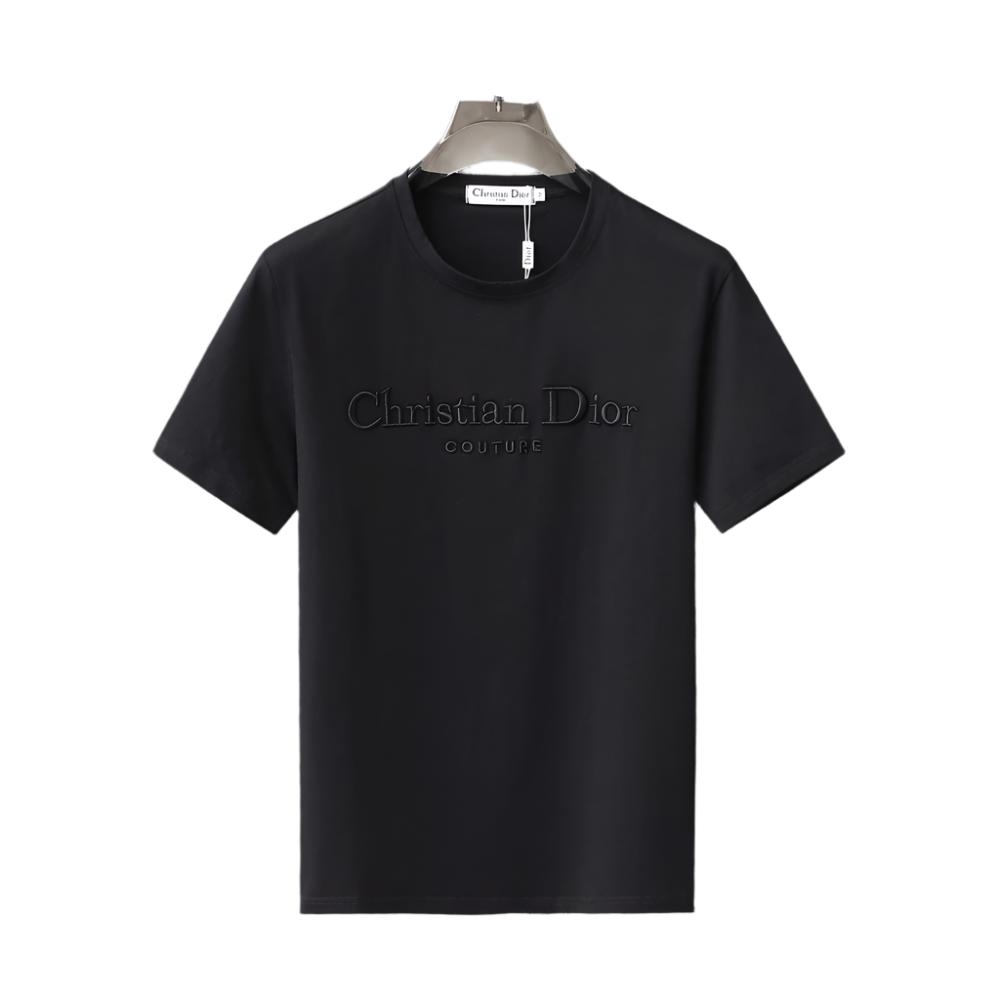 Dior T-Shirt Without Collar 'Black' - Banlieue91