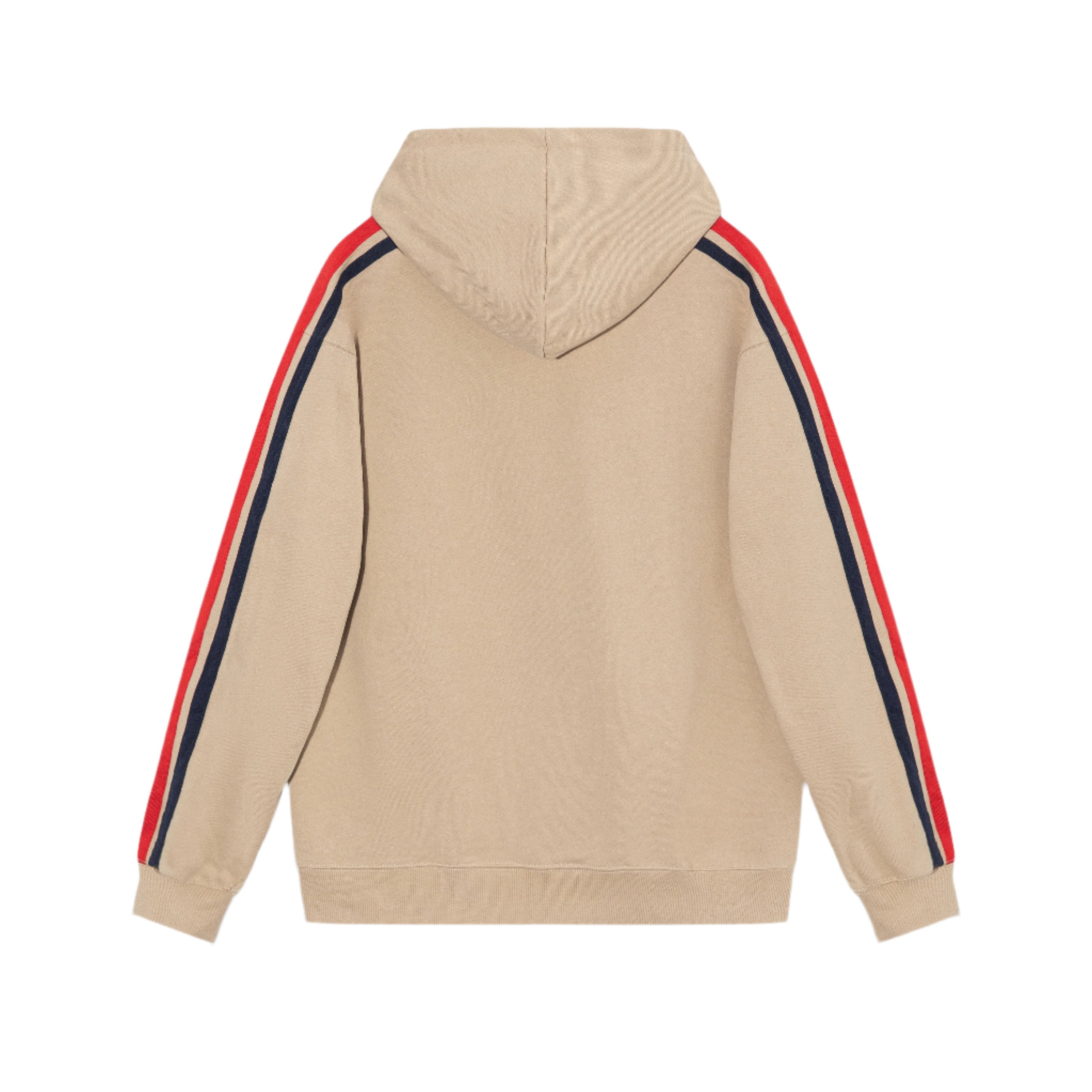 GUCCI Stripe-detail Gg Hoodie In Paste - Banlieue91