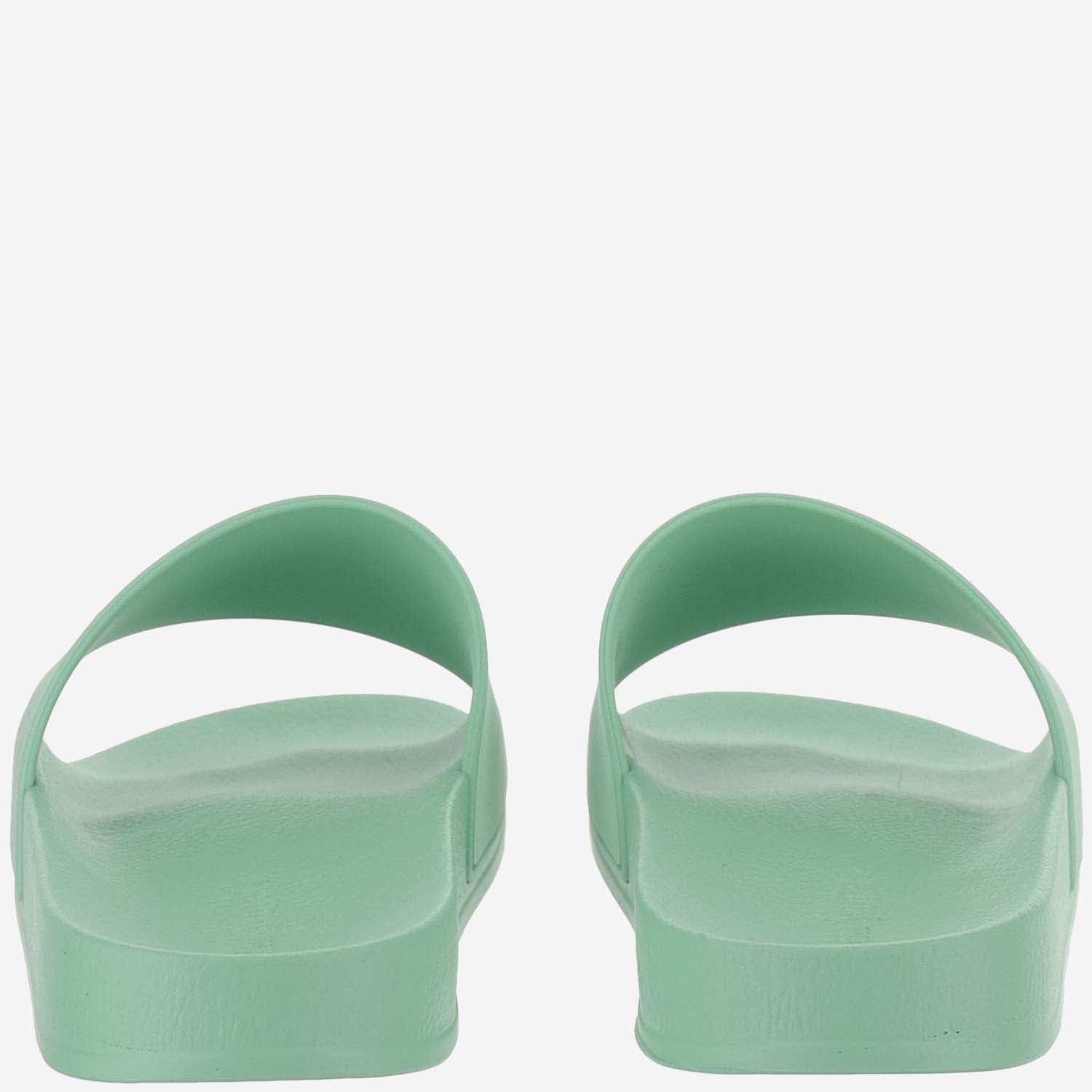 Palm Angels Rubber Sliders With Logo - Banlieue91 -