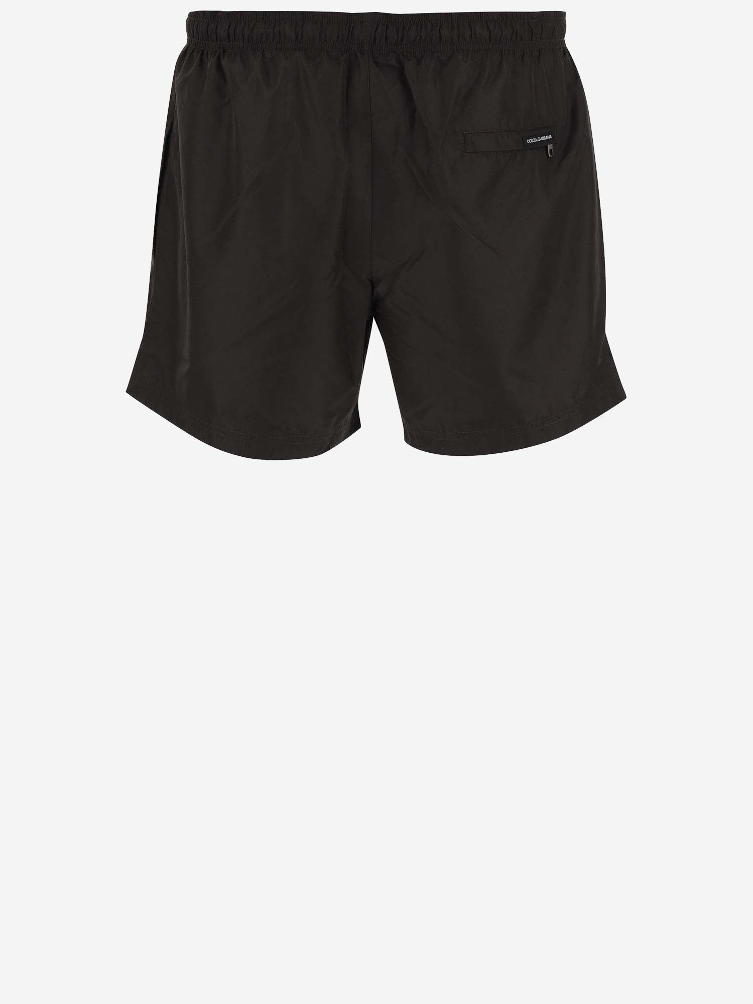 Dolce & Gabbana Nylon Swimsuit With Logo - Banlieue91 -