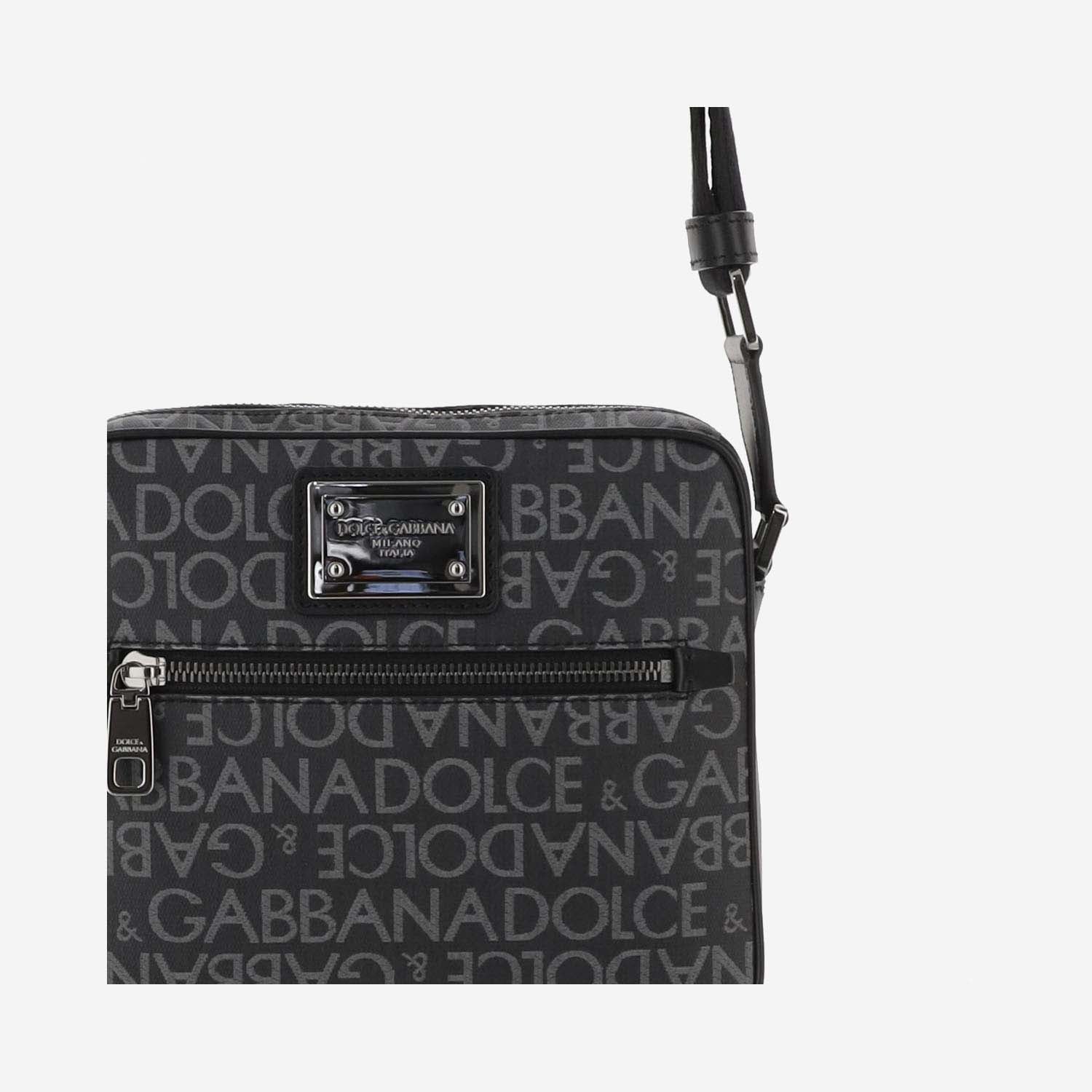 Dolce & Gabbana Coated Jacquard Shoulder Bag - Banlieue91 -