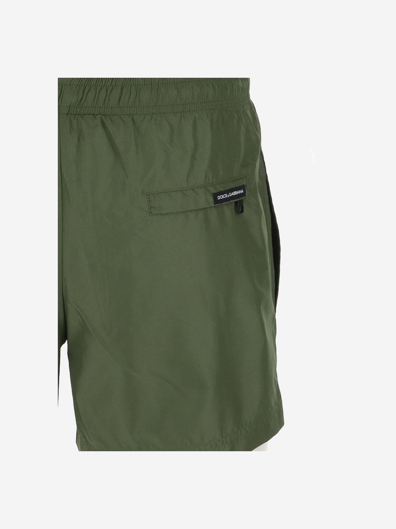 Dolce & Gabbana Nylon Swimsuit With Logo - Banlieue91 -