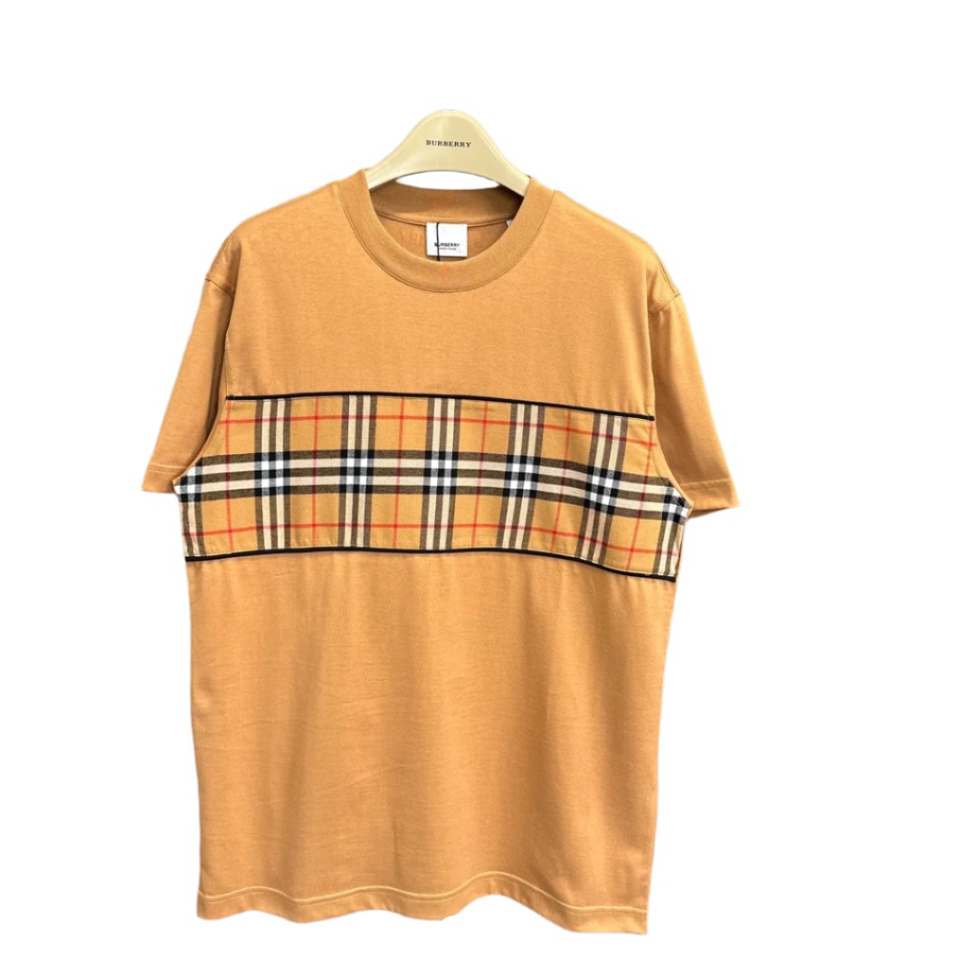 Burberry T-Shirt Without Collar 'Beige' - Banlieue91