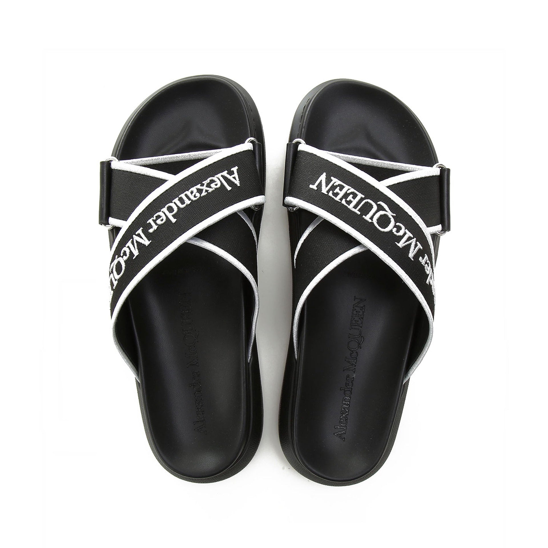 Alexander Mcqueen Logo Slides - Banlieue91 -