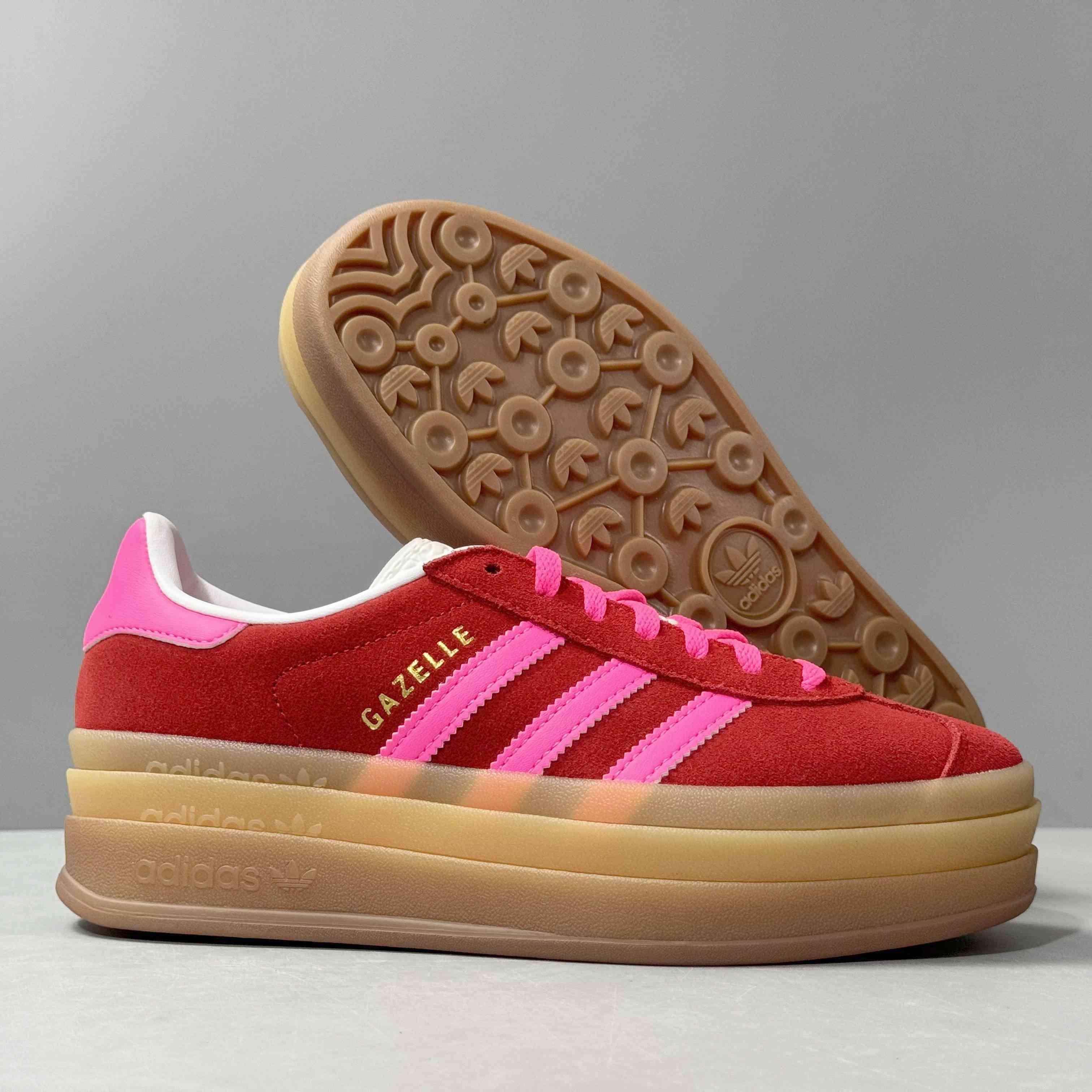 Adidas Originals Gazelle Bold 'Collegiate Red Lucid Pink' - Banlieue91