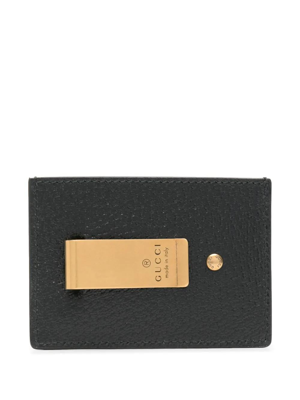 GUCCI Mini Grained Leather Cardholder - Banlieue91 -