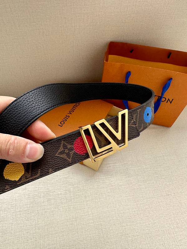 Louis Vuitton Woman Belt 'Brown' - Banlieue91