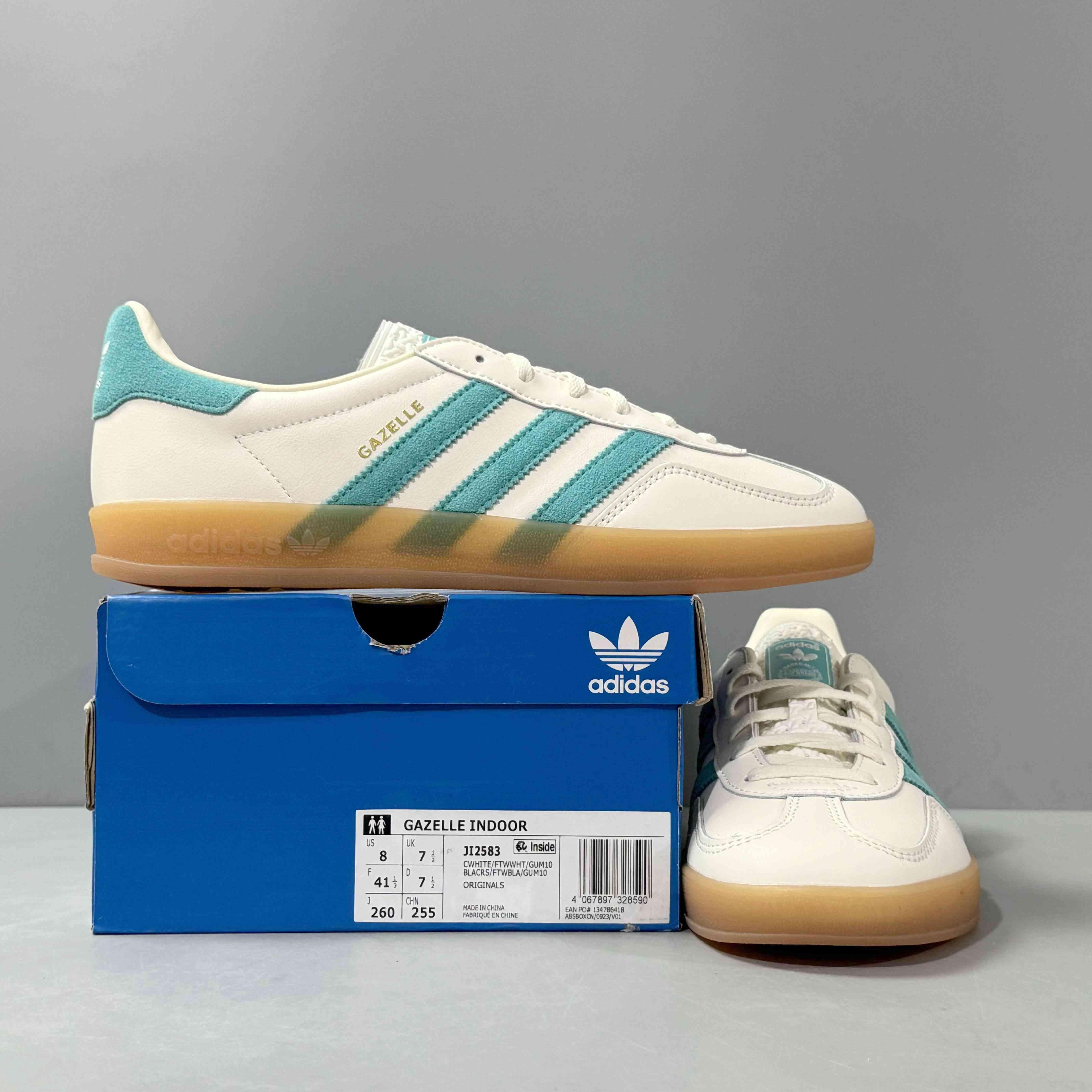 Adidas Originals Gazelle Indoor 'Chalk Turquoise' - Banlieue91