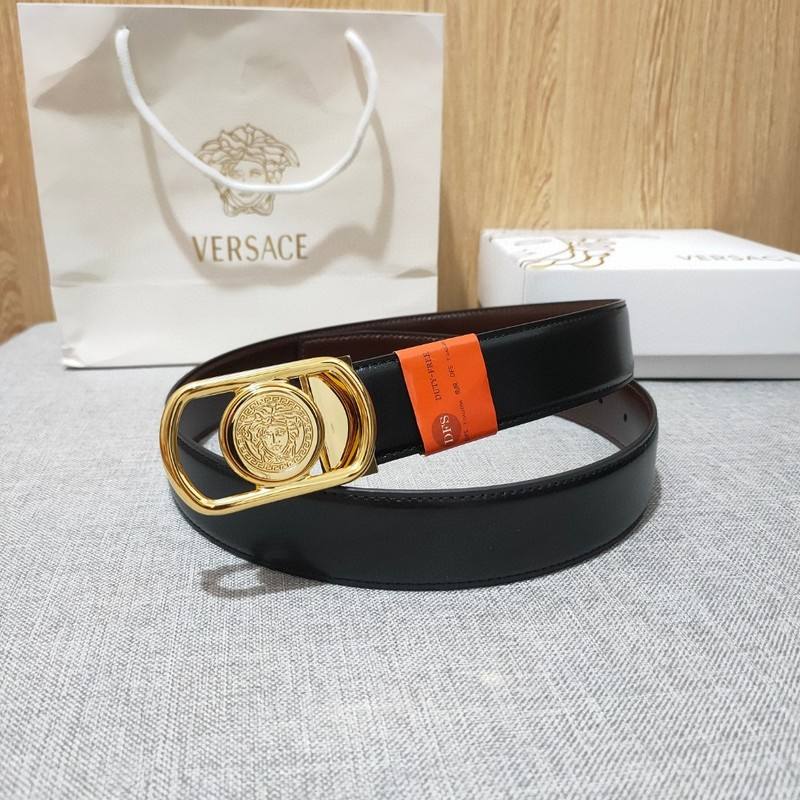 Versace Medusa Belt 'Black' - Banlieue91