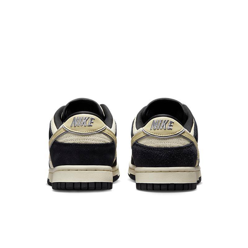 Nike Dunk Low LX Black Suede Team Gold - Banlieue91