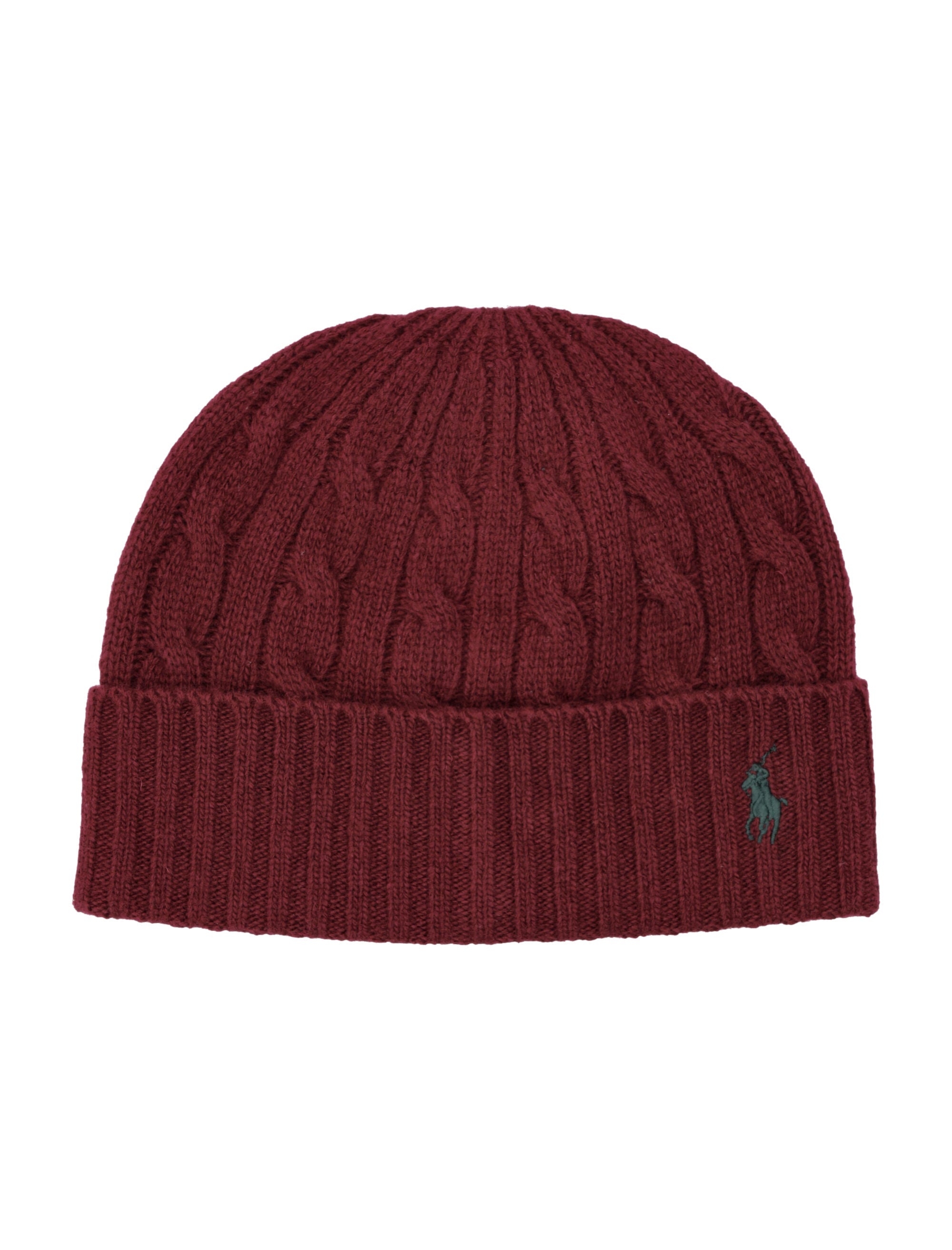 POLO RALPH LAUREN Cable Knit Beanie with Fold-Over Cuff - Banlieue91 -
