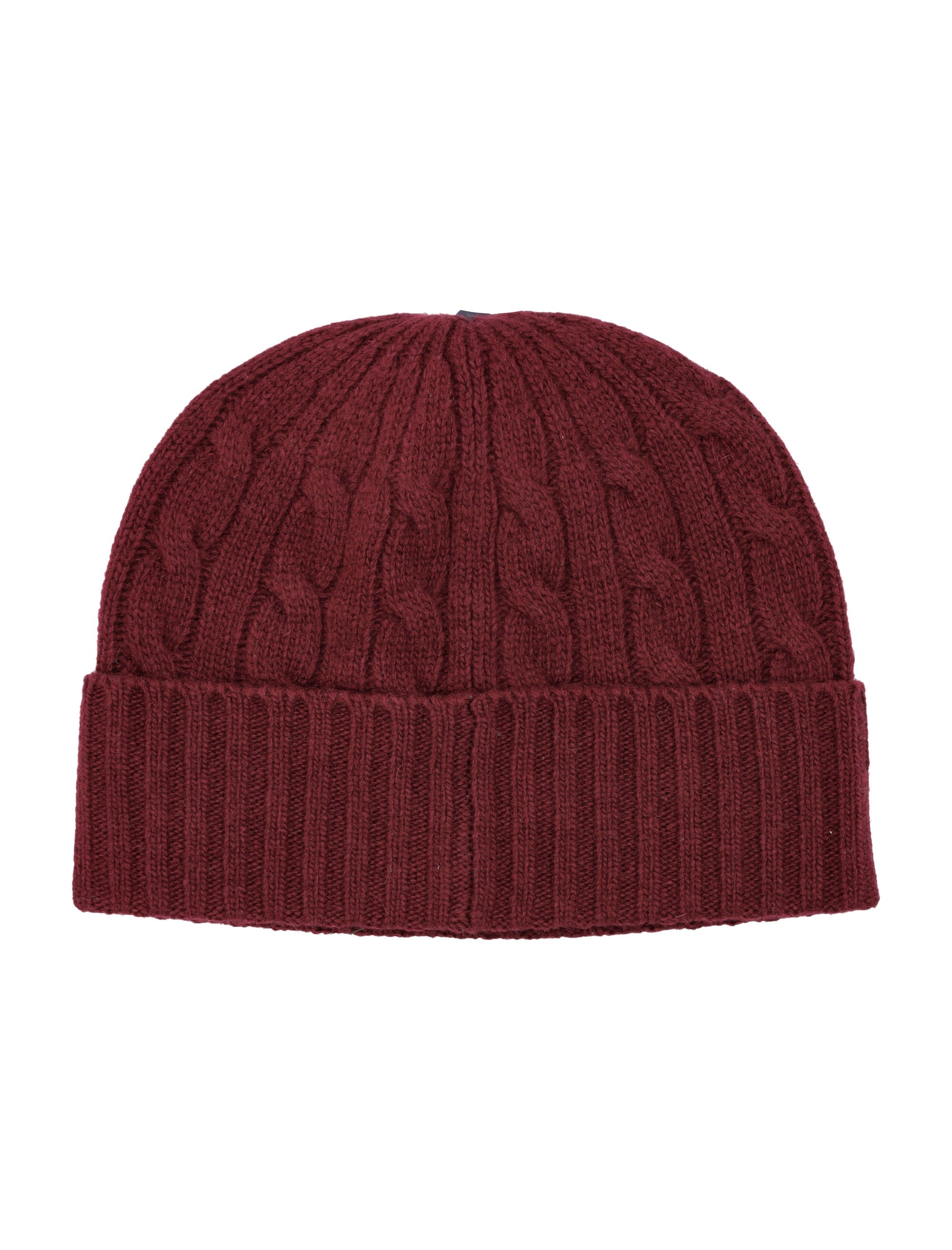 POLO RALPH LAUREN Cable Knit Beanie with Fold-Over Cuff - Banlieue91 -