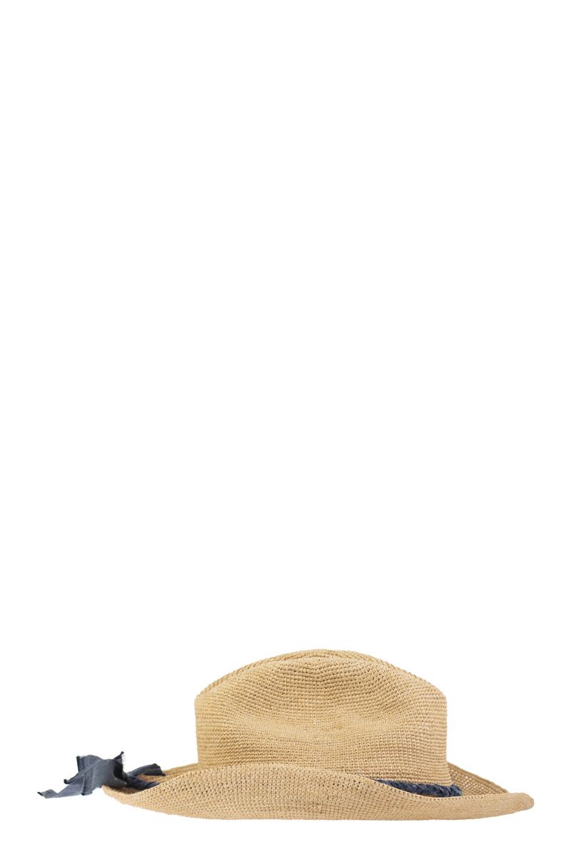 POLO RALPH LAUREN Raffia Hat with Decorative Band - Banlieue91 -