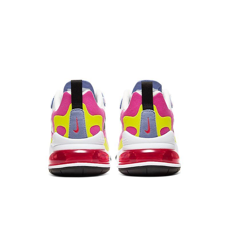 Nike Air Max 270 React 'White Pink Yellow' - Banlieue91