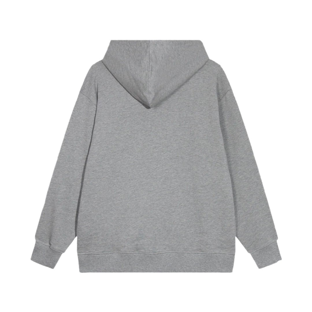 Dior Classic Letter Embroidered Hoodie Grey - Banlieue91