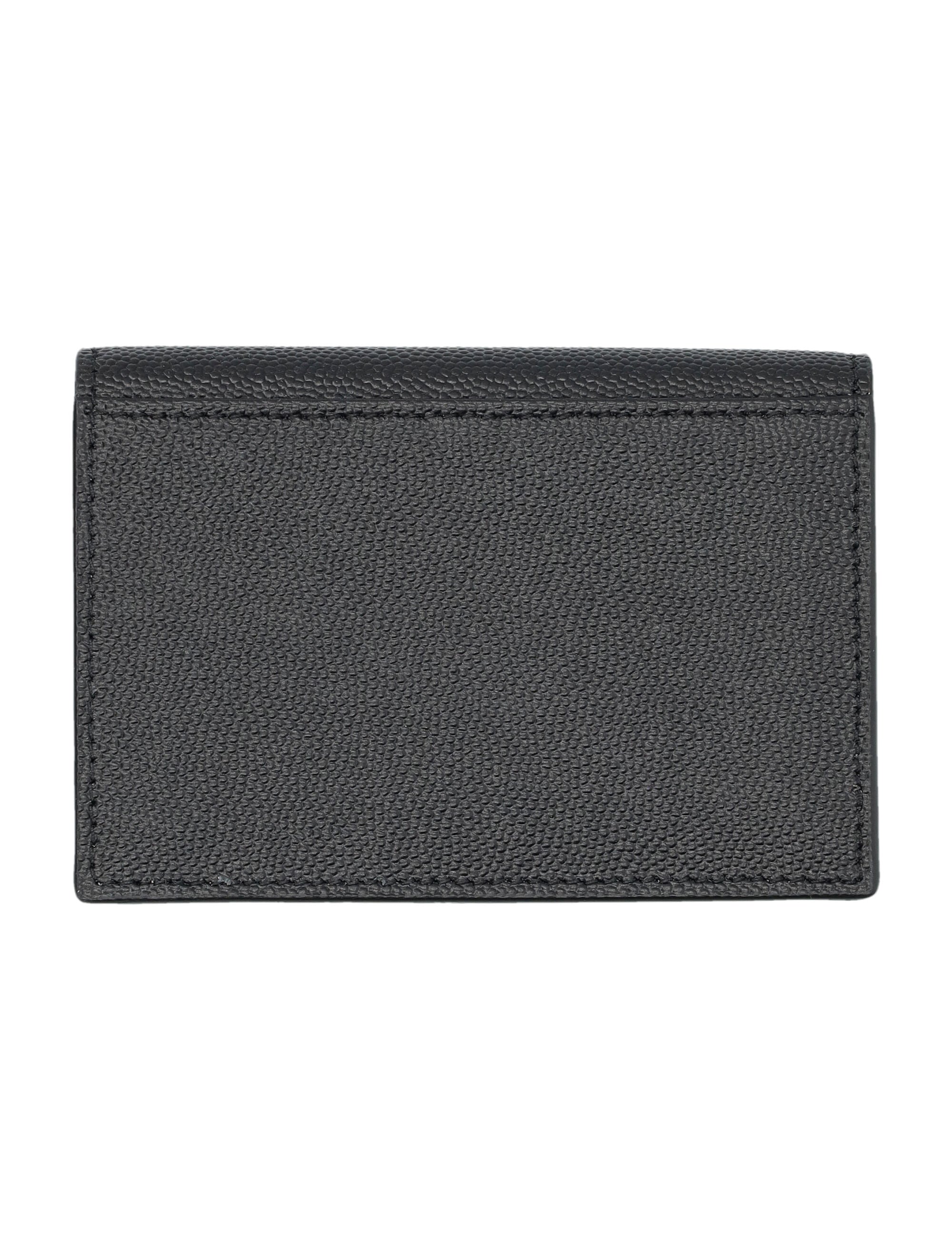SAINT LAURENT Mini Flap Card Holder - Banlieue91 -