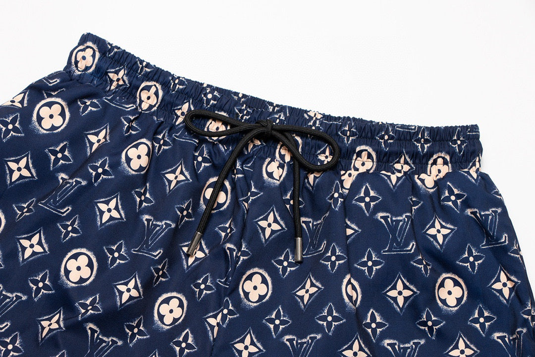 Louis Vuitton Sport Short Pant 'Blue' - Banlieue91