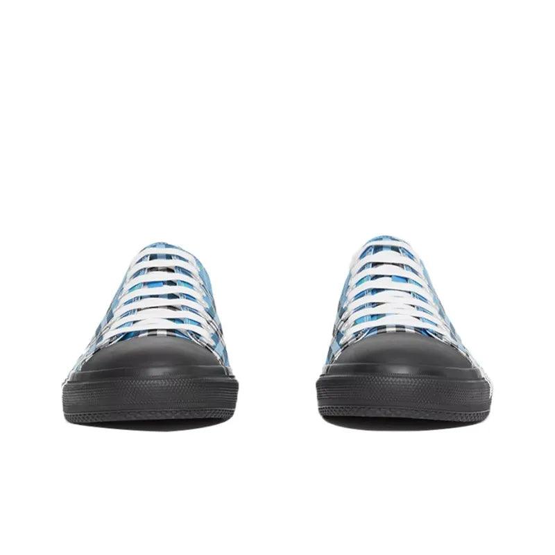 Burberry Low Top Stylish Skateboarding 'Azure Blue' - Banlieue91 -