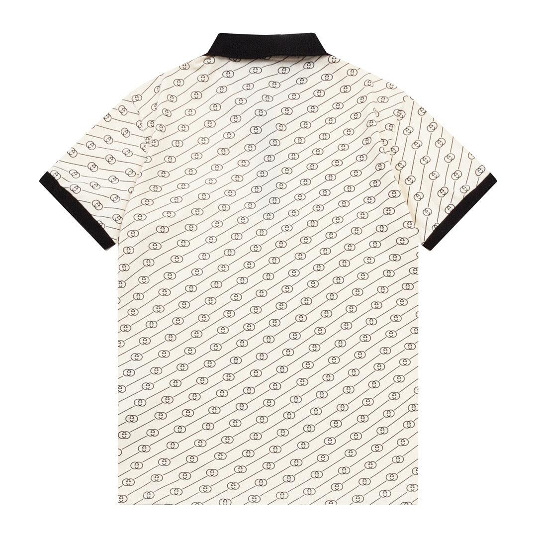 Gucci Light Beige T-shirt with a collar - Banlieue91