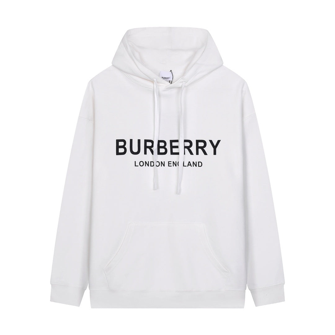 Burberry Logo-Print Cotton-Jersey Hoodie - Banlieue91 -