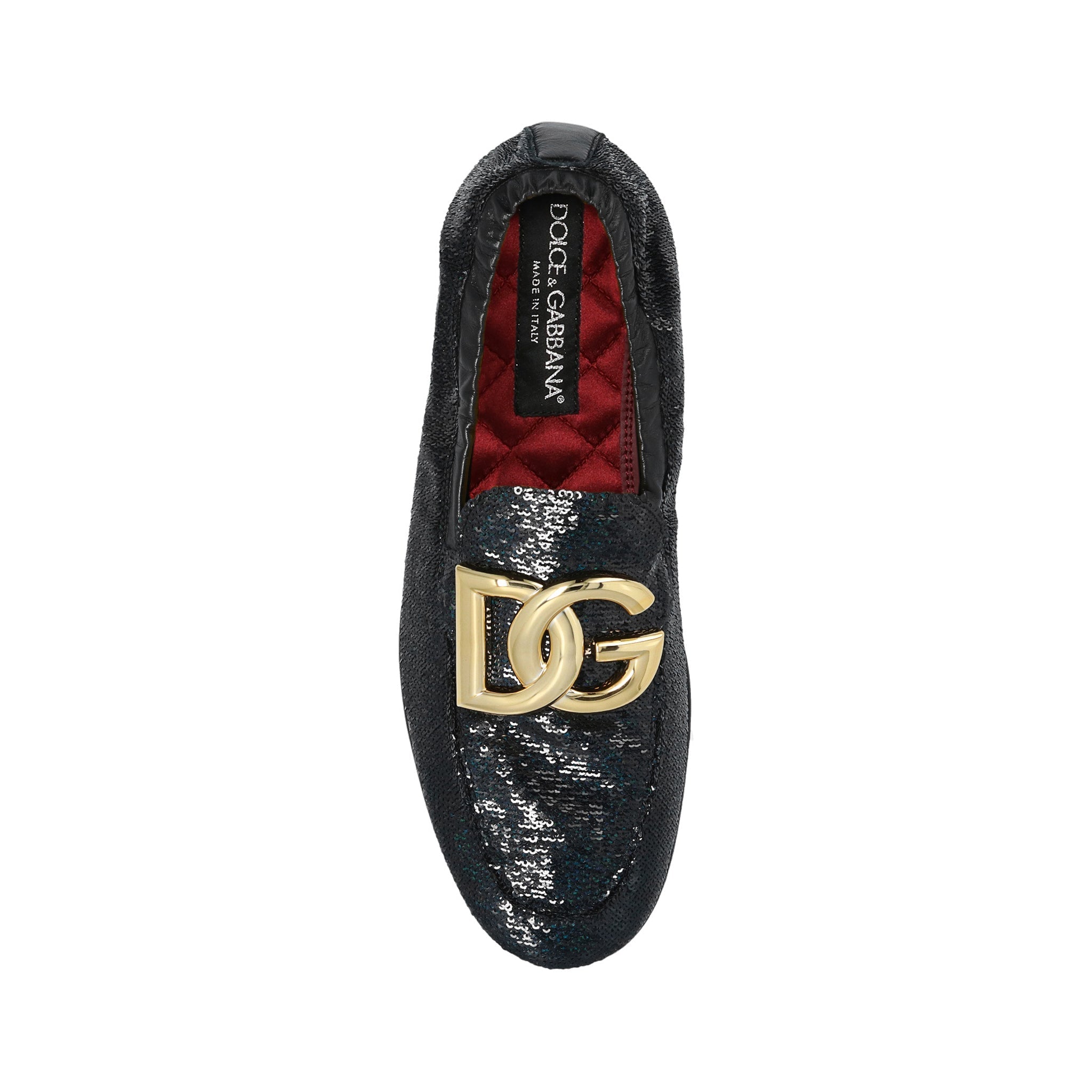 Dolce & Gabbana Ariosto Paillettes Loafers - Banlieue91 -