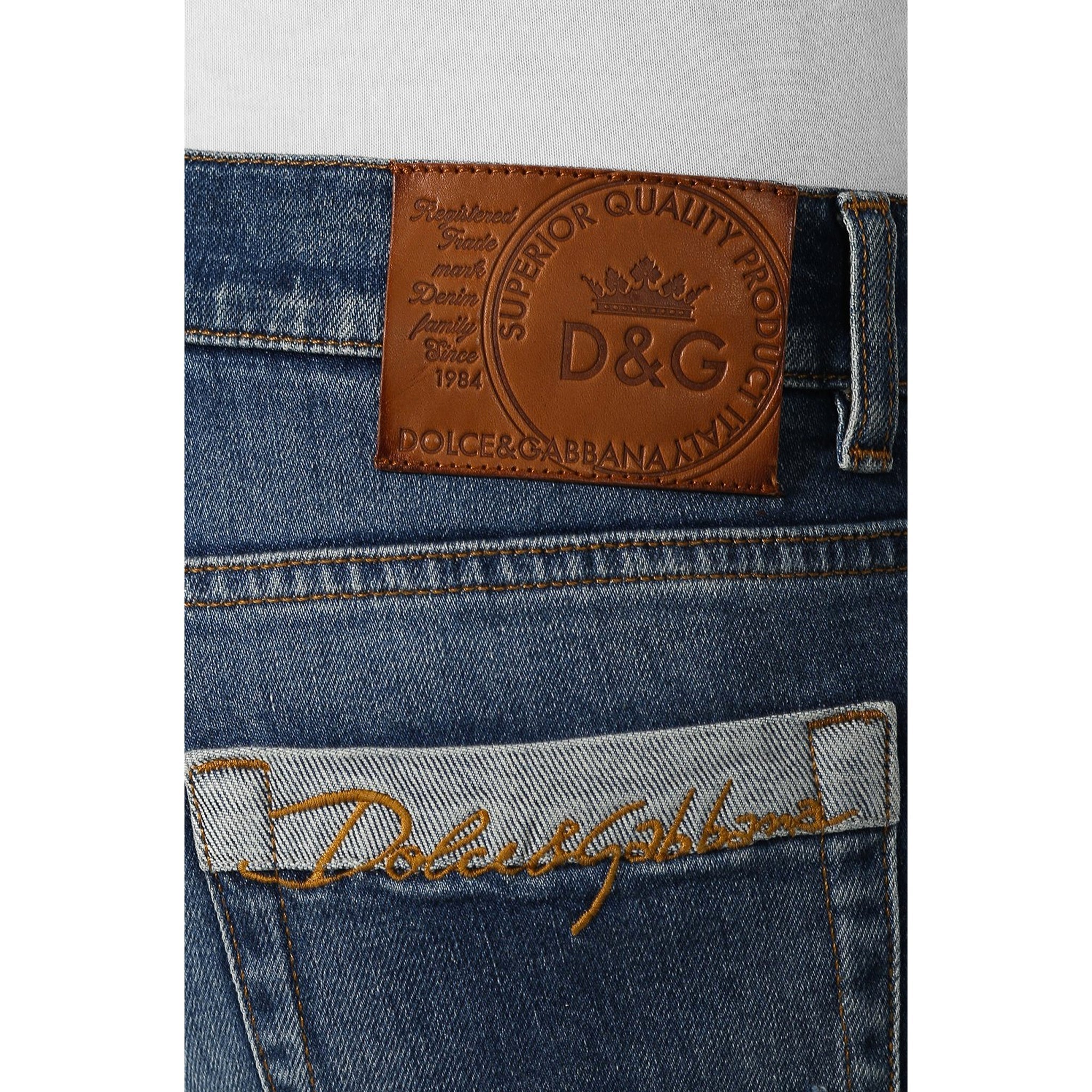 Dolce & Gabbana Cotton Denim Jeans - Banlieue91 -