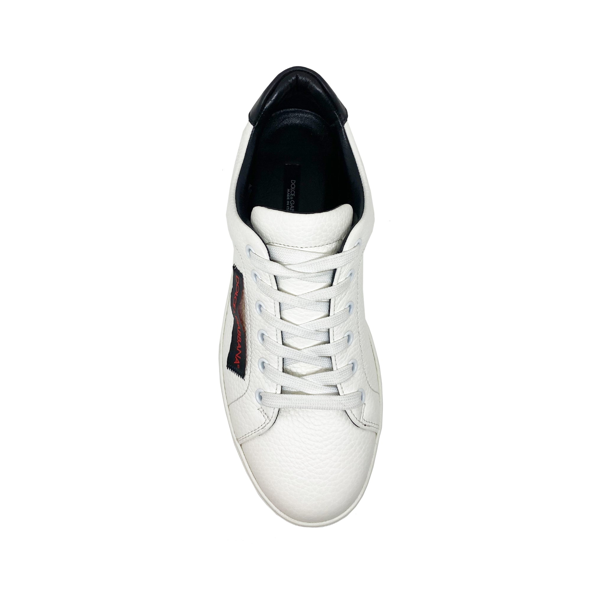 Dolce & Gabbana Logo Leather Sneakers - Banlieue91 -