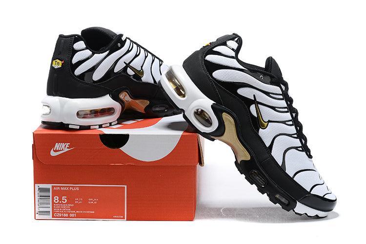 Nike Air Max Plus 'White Black Metallic Gold' - Banlieue91