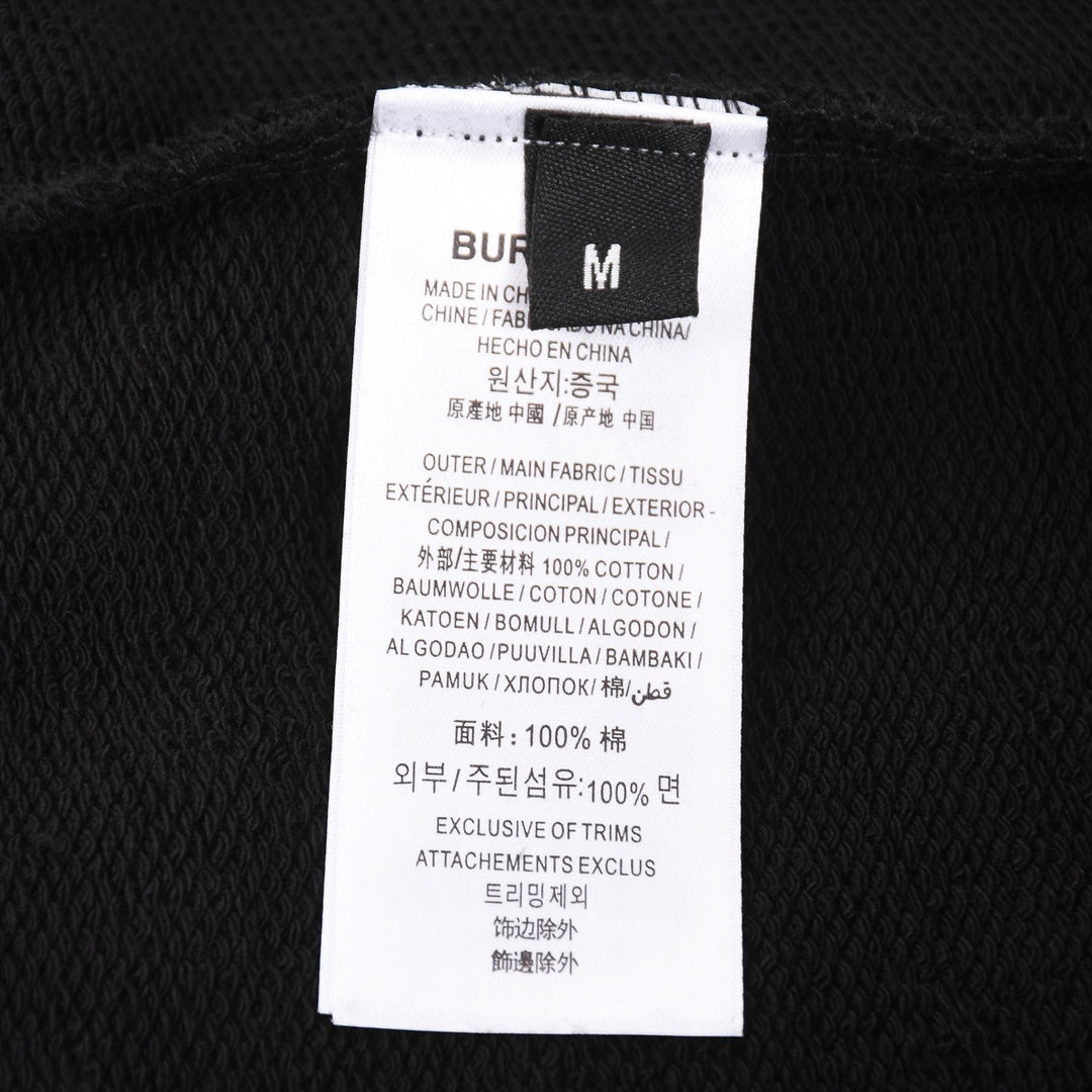 Burberry Logo-Print Cotton-Jersey Hoodie - Banlieue91 -