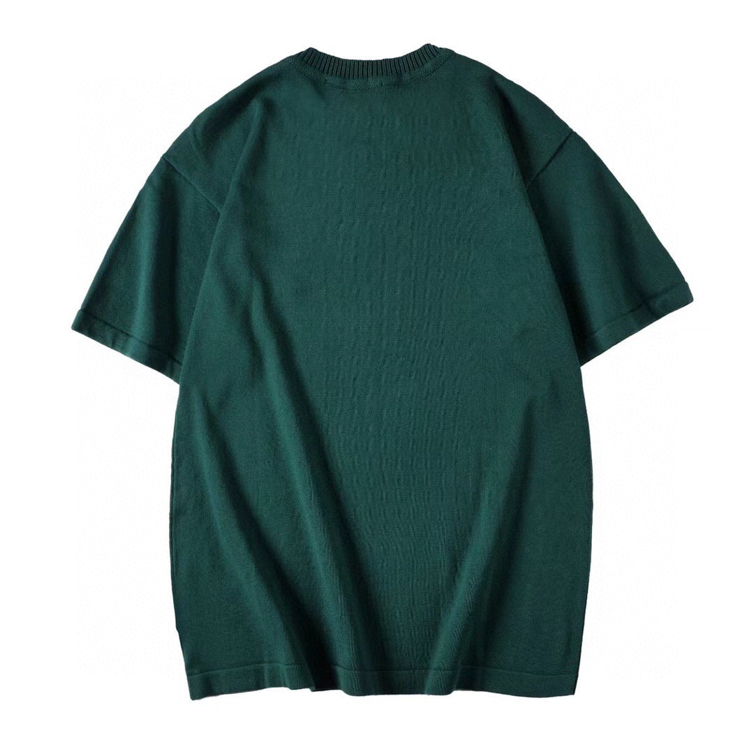 Louis Vuitton T-Shirt Without Collar 'Green' - Banlieue91