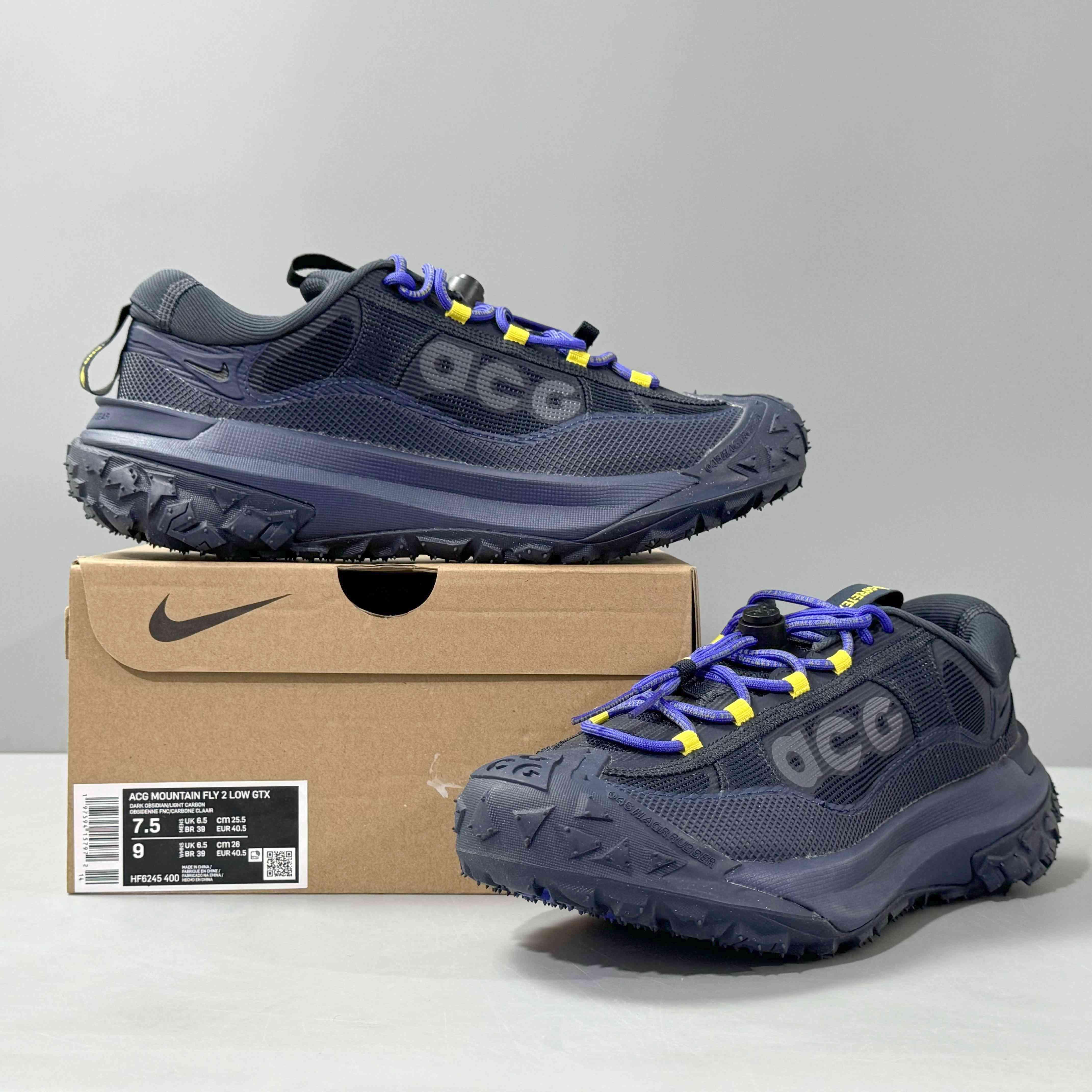 Nike ACG Mountain Fly 2 Low Gore-Tex 'Midnight Navy' - Banlieue91