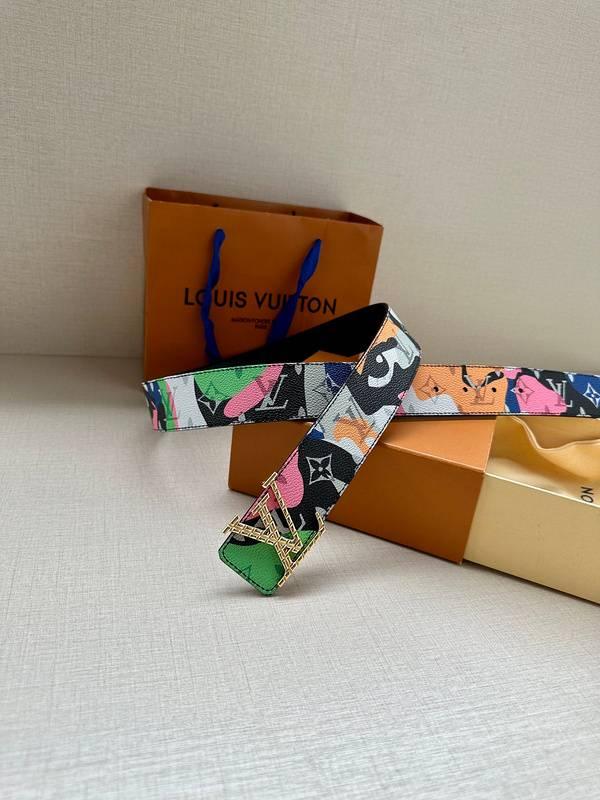 Louis Vuitton LV Initials Reversible Belt 'Multicolor' - Banlieue91